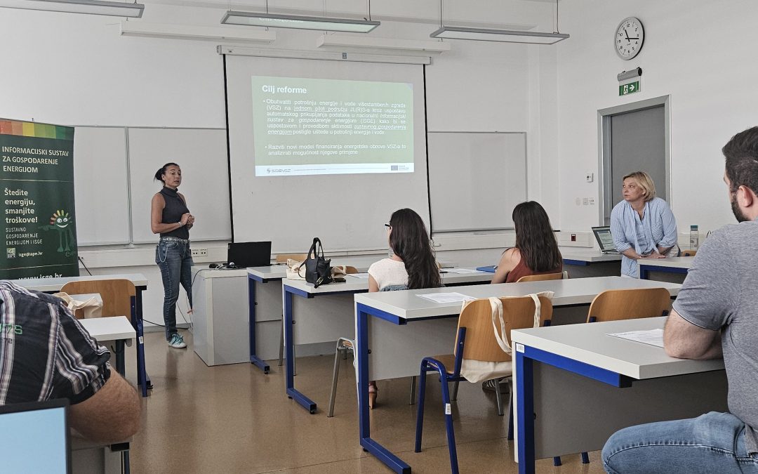 Radionica „Skupni aktivni kupac“ u sklopu  „Pilot projekta uspostave i provedbe sustavnog gospodarenje energijom te razvoja novog modela financiranja“