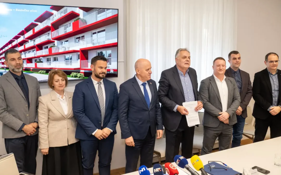 Potpisan ugovor za gradnju 152 stana za zaštićene najmoprimce