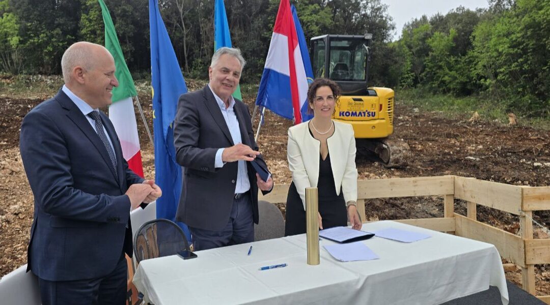 Položen kamen temeljac za nove POS-ove zgrade u Puli i Vrsaru